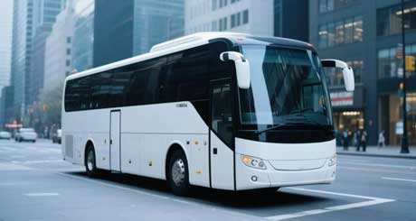 济州岛28座豪华大巴车配韩文司机